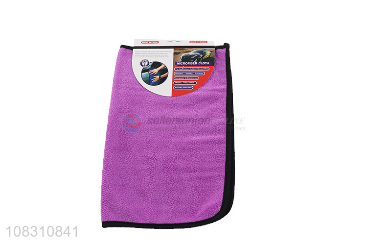 Low price microfiber cleaning towel for cars jewelry furniture