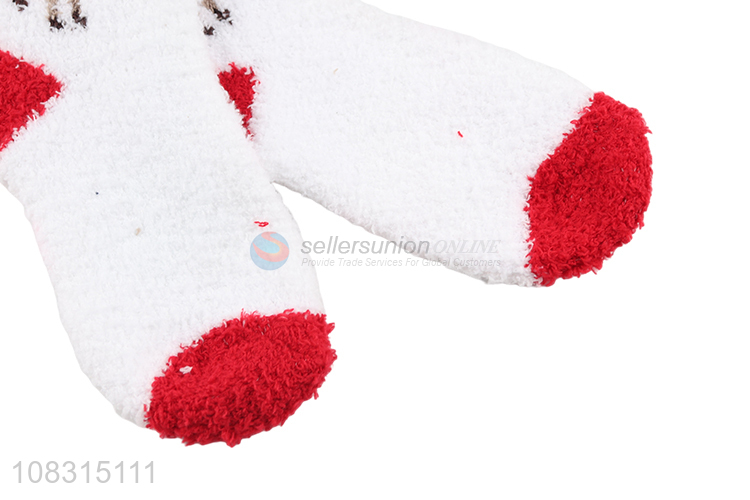 Wholesale price winter fashion socks ladies thermal socks