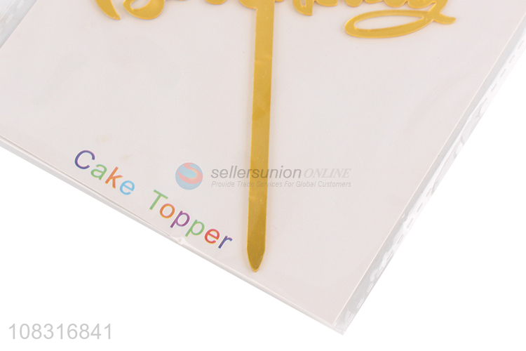 Hot items acrylic cake topper birthday cake topper