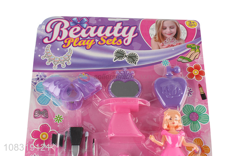 Top Quality Plastic Girls Beauty Dressing Table Toy Sets