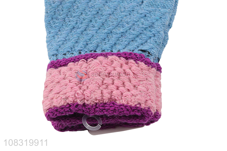 Wholesale women winter gloves strechy full finger mittens