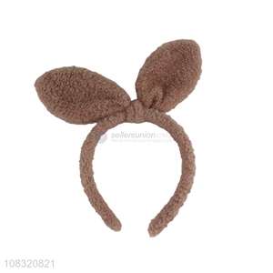 Wholesale lovely hair bands rabbit ears headband for girls