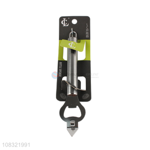 Factory supply stainless steel beer opener bottler opener