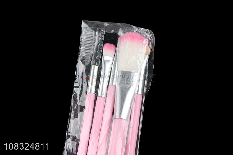 Popular products 5pieces girls makeup brush set for sale