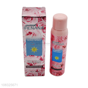 Good sale SPF50 sunscreen spray bright skins spray for ladies