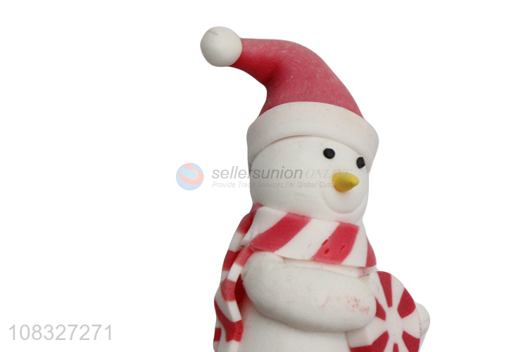 Wholesale Snowman Design Polymer Clay Cake Topper Cake Decoration