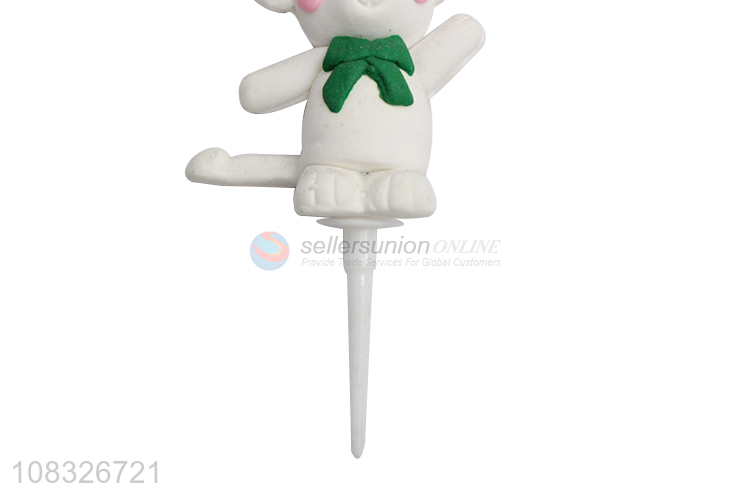 Wholesale Cartoon Animal Cake Topper Clay Cake Decoration