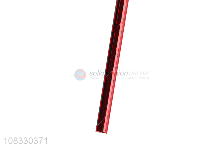 Yiwu factory multicolor disposable paper drinking straws