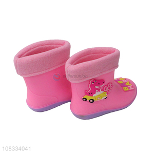 China supplier waterproof cute rain boots kids toddlers rainboots