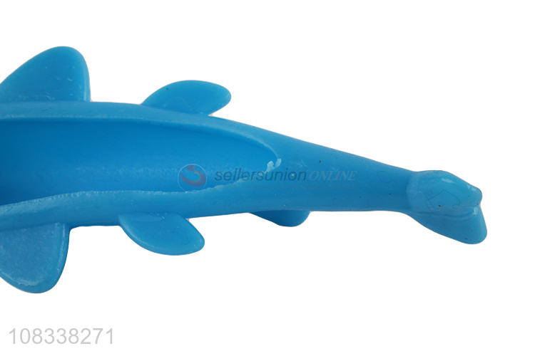 Bottom price slingshot shark flick shark flying shark for kids