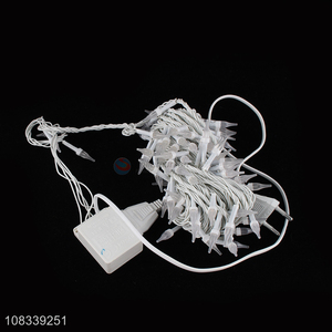 Wholesale 70 Lights V8 Water Drop Shape Color Light String