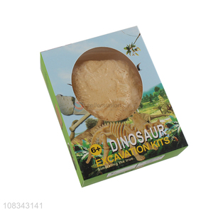 Wholesale dig up dinosaur skeleton set dinosaur dig kit for kids