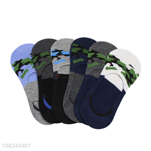 Wholesale comfortable boat socks sports socks for men