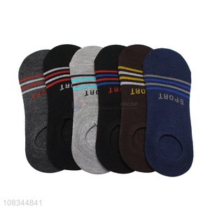 Yiwu direct sale leisure boat socks men sports socks