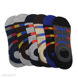 Factory wholesale adult men short socks fashion ship socks