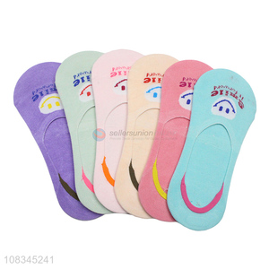 Factory price fashion leisure short socks ladies socks