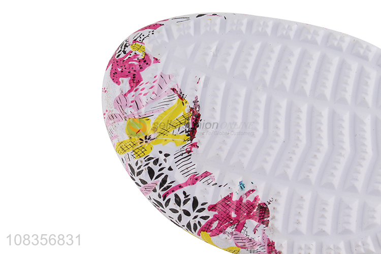 Latest design colourful summer non-slip flip-flops for girls