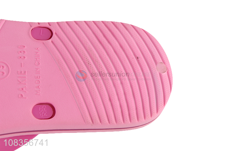 New products pink non-slip women summer cool filp-flops slippers
