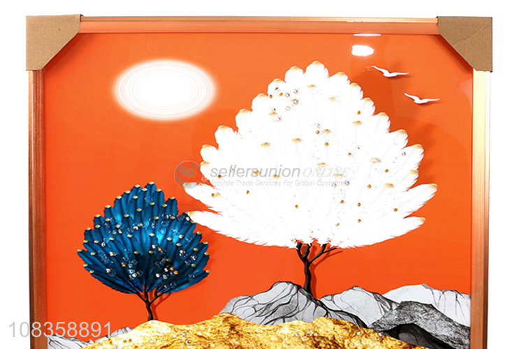 Good Sale Crystal Porcelain Decorative Wall Painting For Home Decor