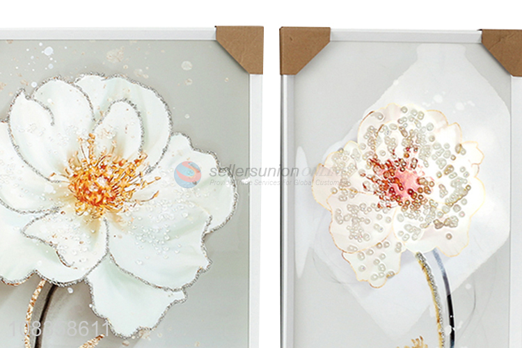 New Style Flower Pattern Wall Decoration Hanging Painting