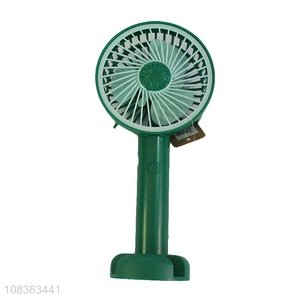 Wholesale portable usb charging handheld fan for travel indoor outdoor