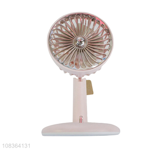 Wholesale vintage luxury rechargeable desk fan mini usb table fan