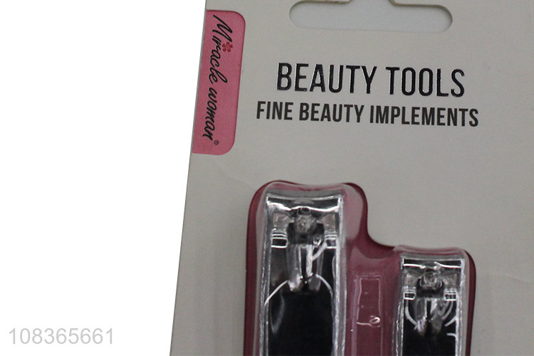 Wholesale mirror polished finish heavy duty durable nail clipper set