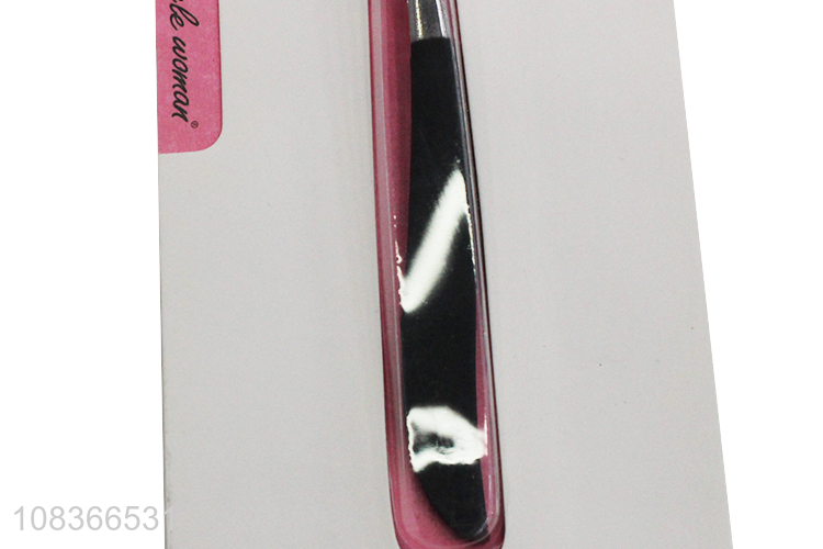 Factory Wholesale Spray Painted Eyebrow Clip Eyebrow Tweezers