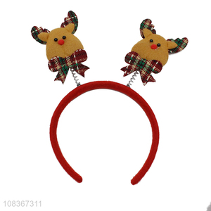 China factory cute design Christmas hair hoop headband for sale