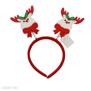 Good quality cute Christmas decoration hair hoop headband