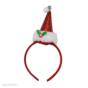 New style mini Christmas hat shape women hair hoop headband