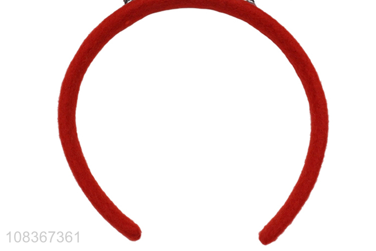 Good quality cute Christmas decoration hair hoop headband