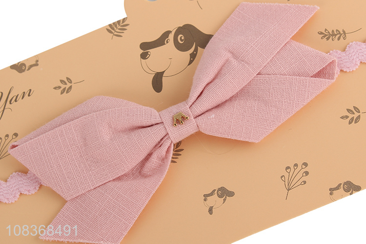 New products pink bow-knot headband cute hair ring for sale