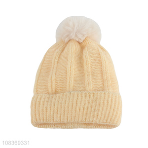 Best selling comfortable knitted hats winter hats wholesale