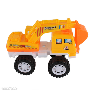 Factory price sliding toy truck plastic construction truck toy for kids