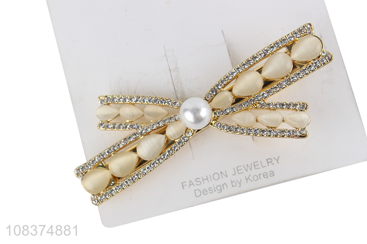 Best quality fashion pearl hairpin hair clips for ladies