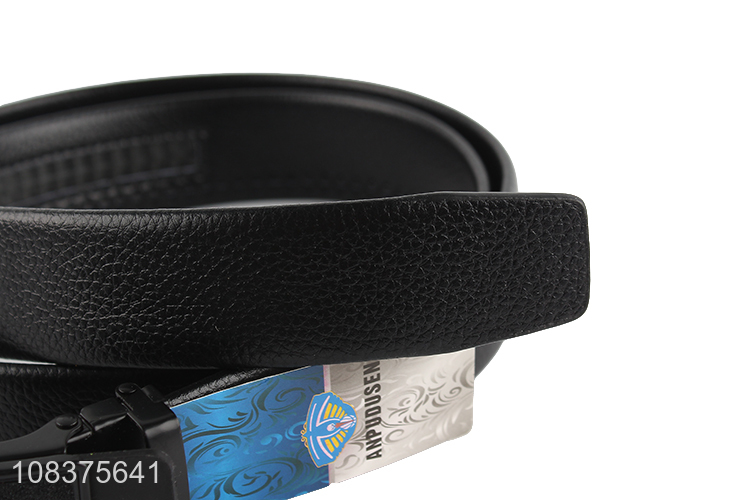 China imports adjustable jeans belt automatic buckle belt for men