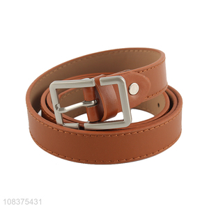 New arrival womens jeans belt faux leather belt for casual pants