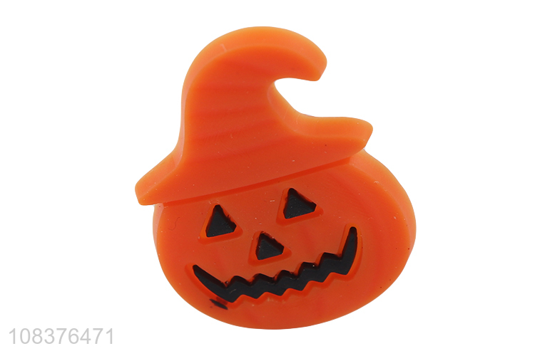 Factory wholesale pumpkin shaped toy ring glowing ring