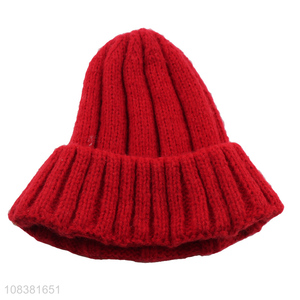 Fashion Style Winter Warm Beanie Knitted Hat For Children