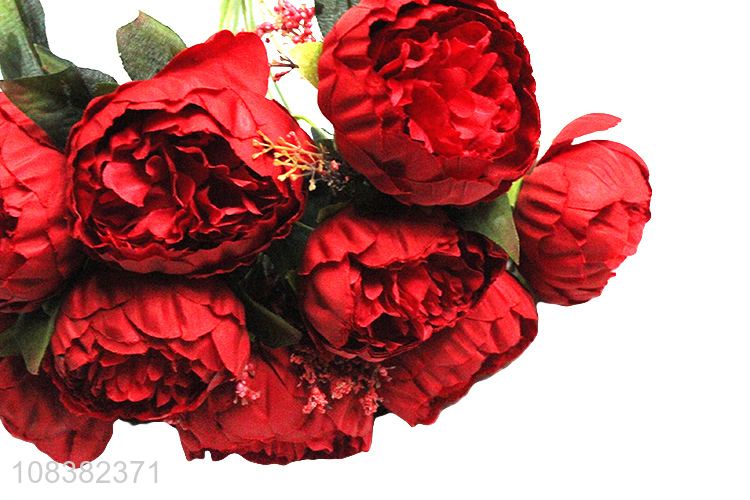 New style 9heads decorative artificial flower for sale