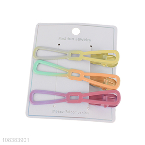 Yiwu wholesale color gradient hairpins girls hair accessories