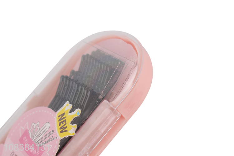 Good sale simple boxed hairpins mini metal hair clips