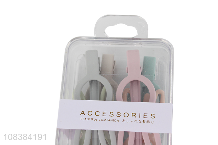 Popular products fashion portable hairpins duckbill hair clips