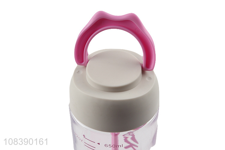 Factory price plastic water cup portable sports bottle