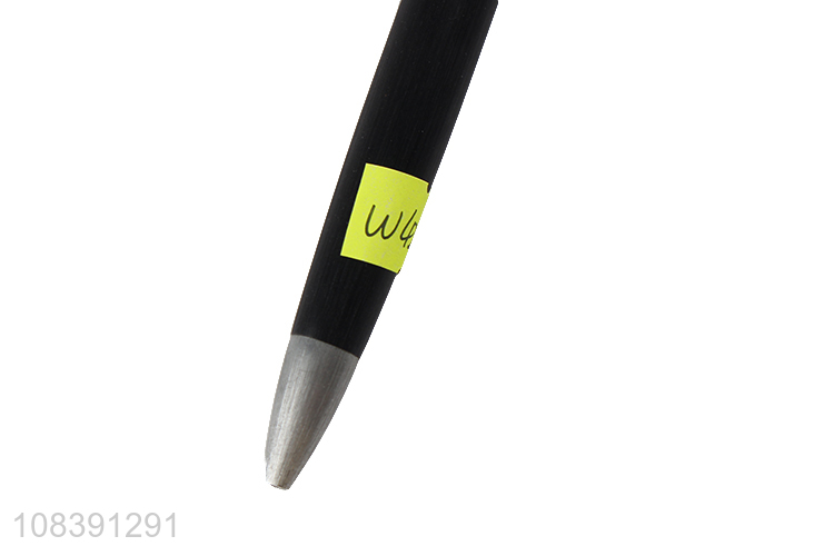 China supplier metal twist pen ballpoint pen aluminum rod writing pen