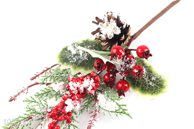 Popular products artificial christmas picks with pine cone