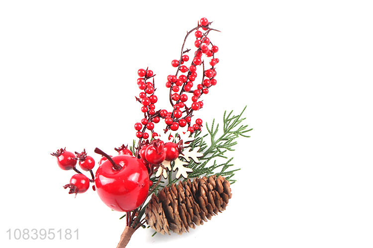 Most popular red berries artificial christmas picks