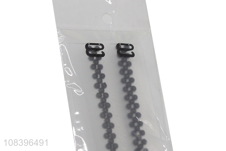 Yiwu direct sale bead chain shoulder strip for underwear