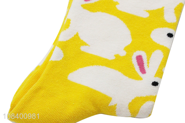 New style rabbit pattern fashion cotton causal socks